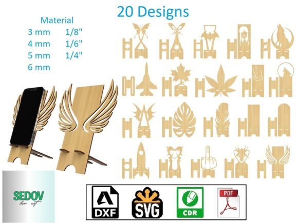 Download Mobile Phone Stands Set of 20 Pieces - Set of 20 Collection
