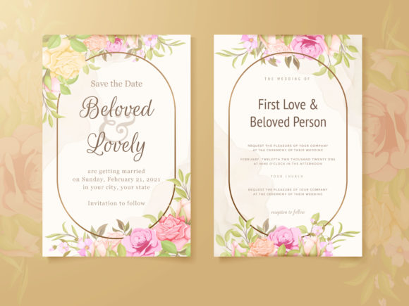 Download Wedding Invitation Card Floral Designs - Floral designs Collection