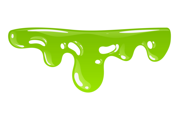 Download Ooze Border. Green Toxic Mucus. Fluid Pa - Toxic Collection