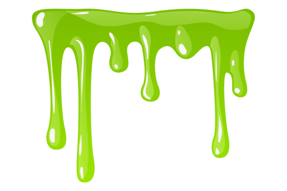 Download Toxic Liquid Dripping Border. Green Slim - Toxic Collection
