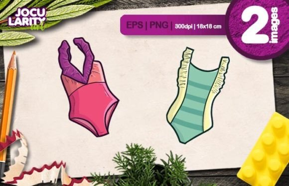Download Fashionable Woman Swimsuit Cartoon - Art Collection