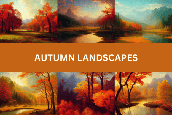 Download Autumn Landscapes - Set of 20 - Premium Bundle