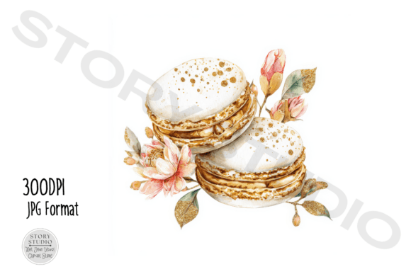 Download Autumn Macaron Sweet Dessert Clipart - Art Collection