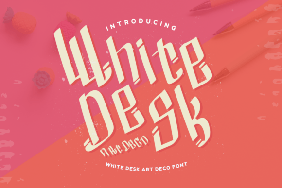 Download White Desk Art Deco - Art Collection