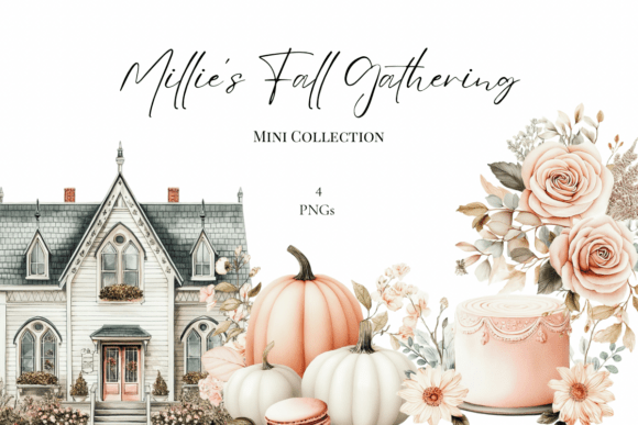 Download Millie’s Fall Gathering PNG Clipart - Art Collection