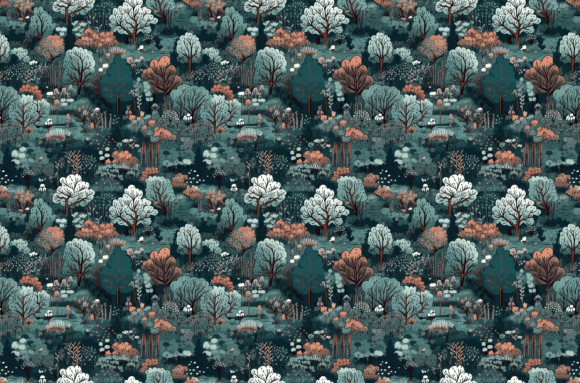 Download Retro Nature Patterns - Vintage Clipart - Art Collection