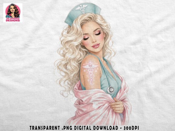 Download Nurse Beauty PNG Medical Glam Art - Art Collection