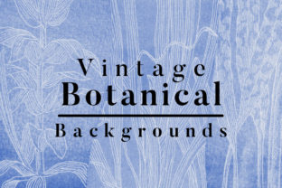 Download Vintage Botanical Backgrounds - Botanical backgrounds Collection