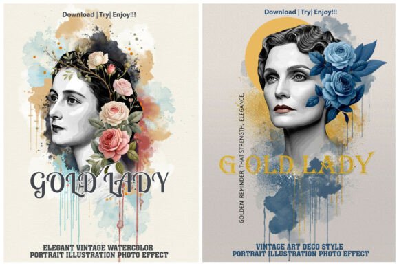 Download Elegant Artistic Floral Watercolor - Art Collection