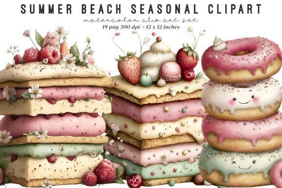 Download Summer Beach Seasonal Clipart - Art Collection